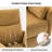 Anneisha Contemporary Swivel Rocker Power Recliner with Moveable Pillows (Set of 2)-1189478384