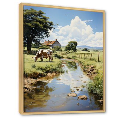 Tamecca " Cow Farmstead Serenity "