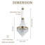 Lustre empire 9 lumières à intensité variable-2080759841