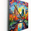Jaciah - Horloge murale moderne Cityscapes-1240149625