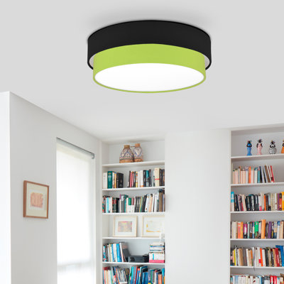 Elanaz Fabric Flush Mount