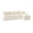 Amari Slipcovered Sectional with Sleeper Sofa-659054744-659054665
