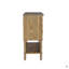 Commode d'appoint 2 tiroirs Naturel Voir ci-dessous