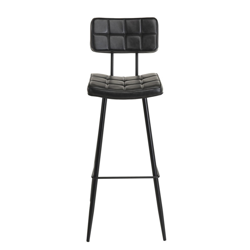 Laguna Upholstered and Faux Leather Bar Stool