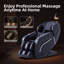 Fauteuil de massage inclinable électrique en simili cuir iRest-54431600