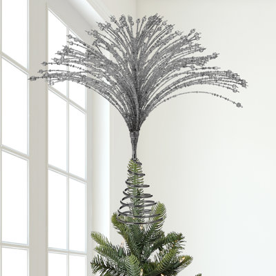 Jarrin 13'' Glass Tree Topper