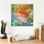  «Incantata 8» par Dorothy Fagan, art mural sur toile, 18 po x 18 po