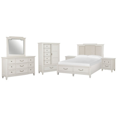 Commode à 2 tiroirs avec commode avec miroir de paysage et commode Murtagh