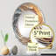 Miroir mural Infernal Infflection Spiral, Abstract Spirals-95187034