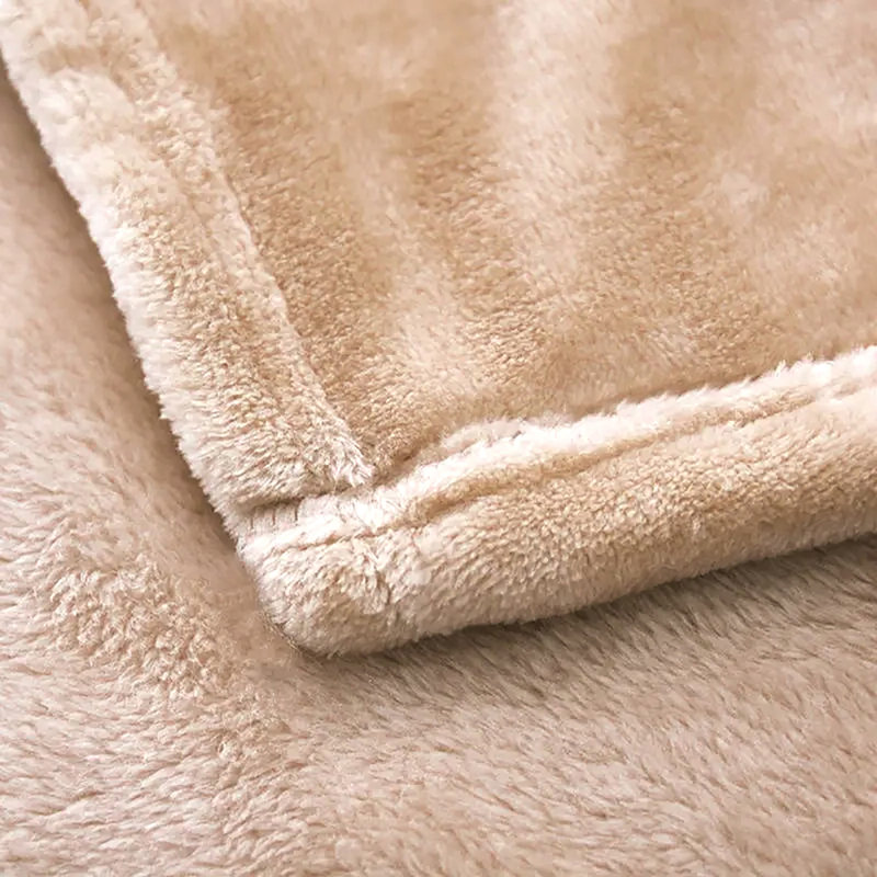 Couverture , Jeté, Beige