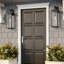 Schock Matte Black Outdoor Wall Lantern-211672985