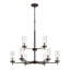 Lustre à neuf lumières Linley-490397348-486572693