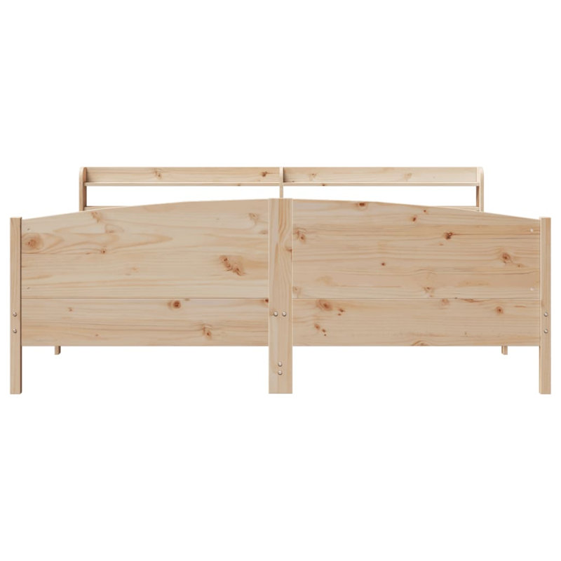 Storage Bed, Brown, Super King (6')