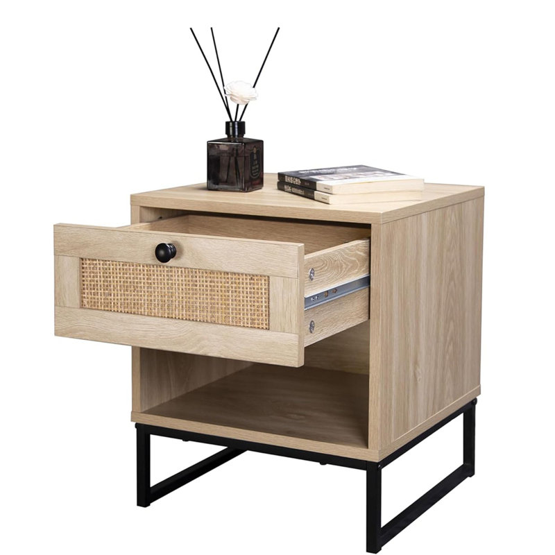 Table d'appoint moderne avec tiroir