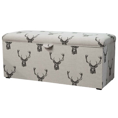 101.6cm Wide Rectangle Footstool Ottoman with Storage