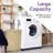 Jaliyah Plastic Laundry Hamper with Handles-1692652708