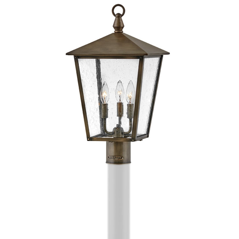 Huntersfield 20.75" H Hardwired Lamp Post (Full), Burnished Bronze