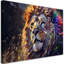 Lion - No Frame Print on Canvas-807264540