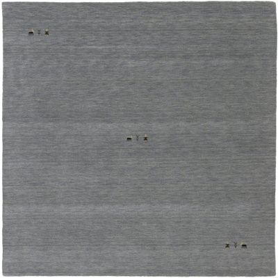Grey Tribal 8X8 Lori Gabbeh Oriental Square Rug