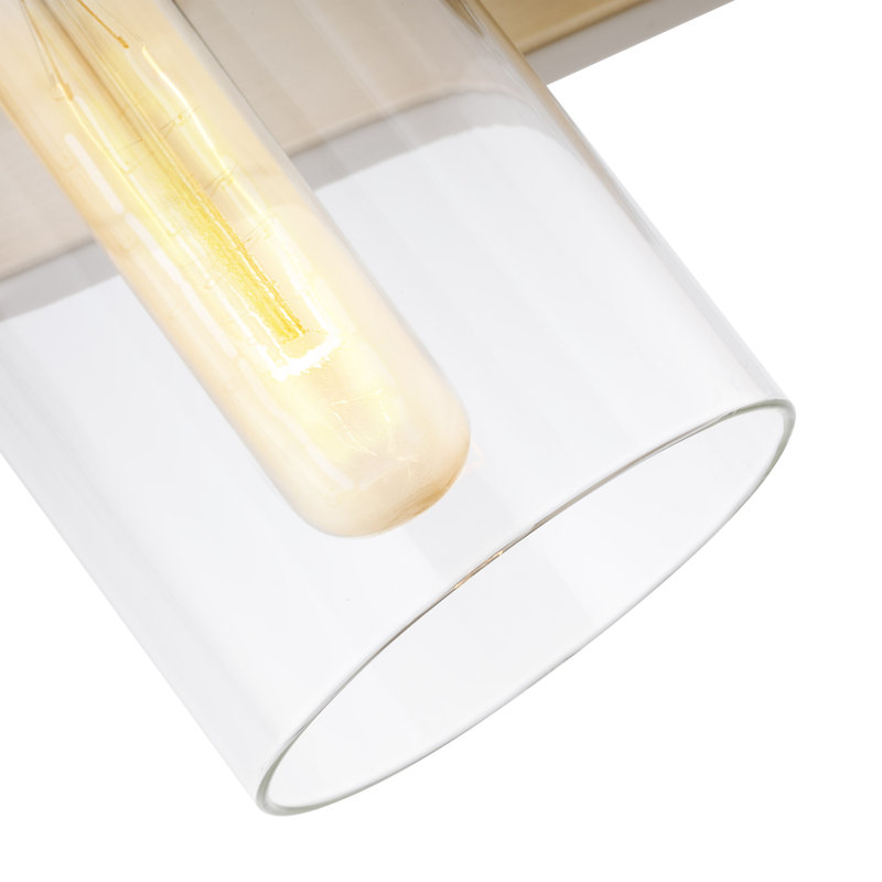 Glandorf 2 - Light Dimmable Vanity Light, Burnished Brass