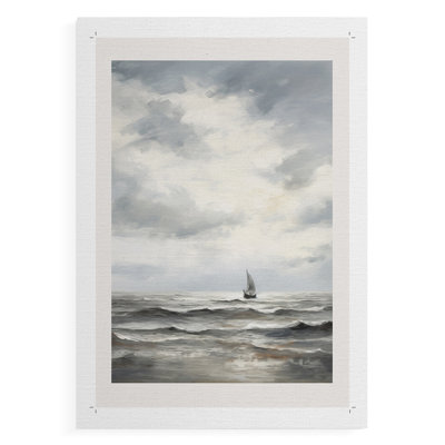 Vintage Nautical Print II -Canvas Print Only - NOT FRAMED