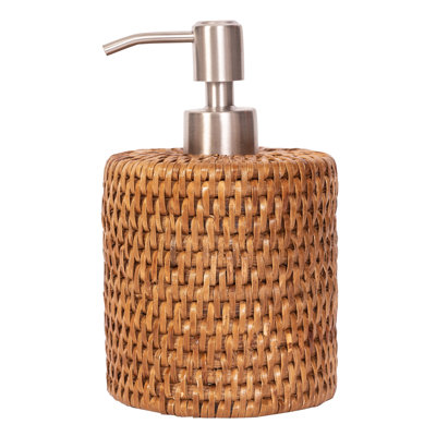  Stainless Steel Polished Finish Soap Pump Dispenser