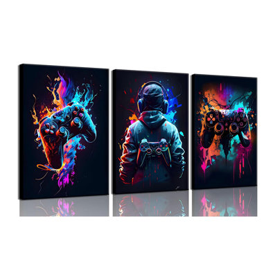 Framed Wall Art on Canvas by