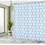 Ensemble de rideau de douche + crochets-44325120