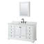 Ensemble de meuble-lavabo de salle de bain simple avec miroir 60 po Deborah-23113255-80205310