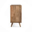Commode à 3 tiroirs, commode Mid-Century moderne en bois de manguier