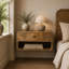 Table de chevet en bois massif Karlow-972569053