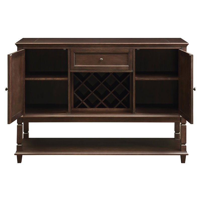 Caswell 2-door Sideboard Buffet Cabinet Rustic Espresso