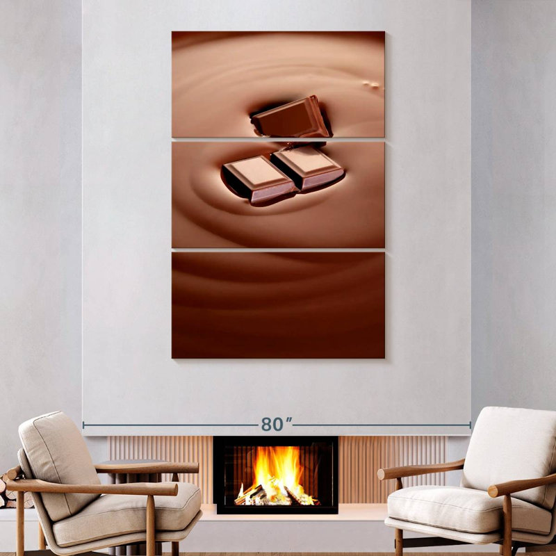 Yarlin Melting Chocolate, 74" H x 48" W