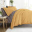Ensemble de literie 8 pièces - Housse de couette unie, ensemble d'édredon et ensemble de draps à motifs-99311847-99311852