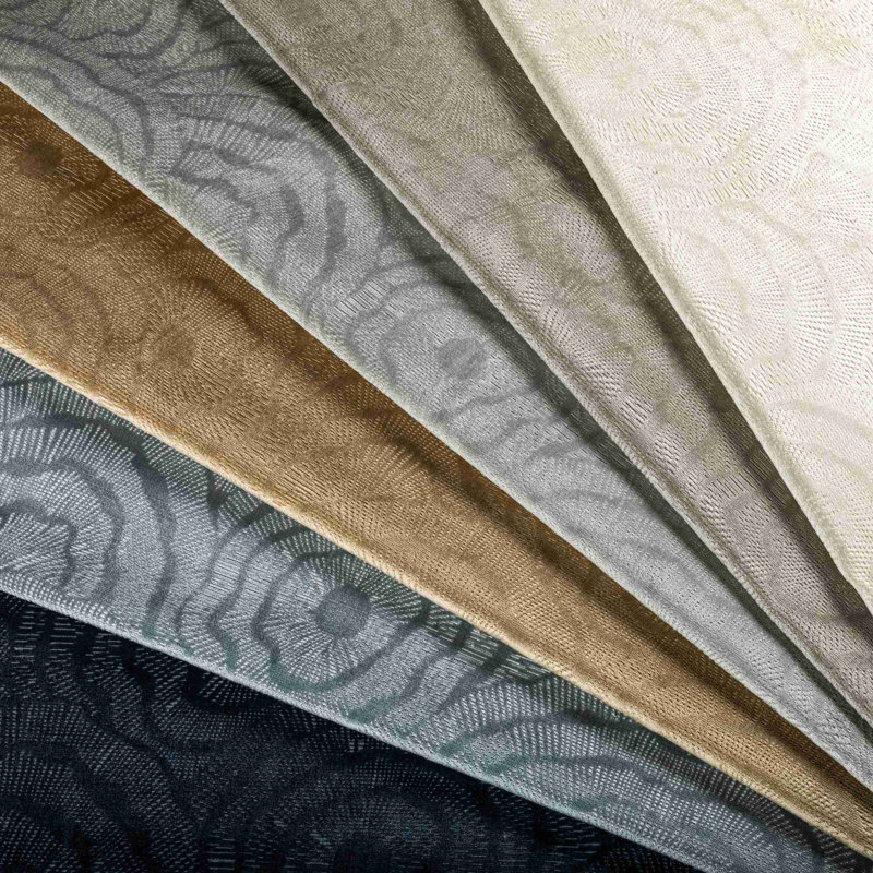 Trad Nouveau Panache Velvet Fabric, Sand