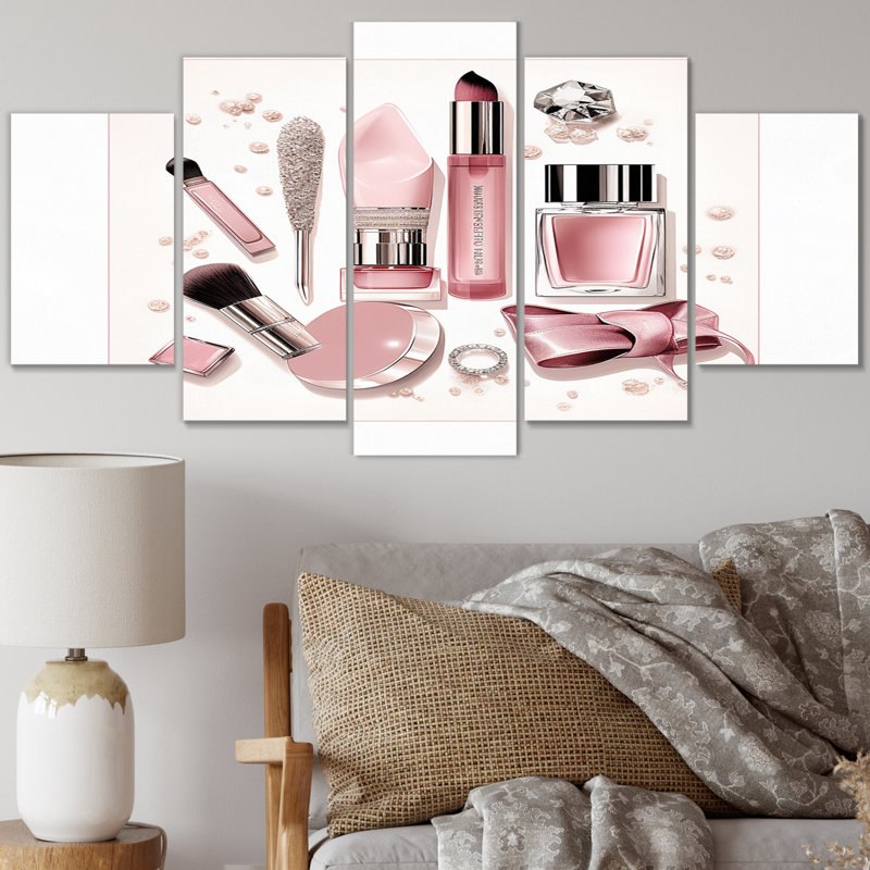 Godfrey - impression sur toile tendance - 5 panneaux