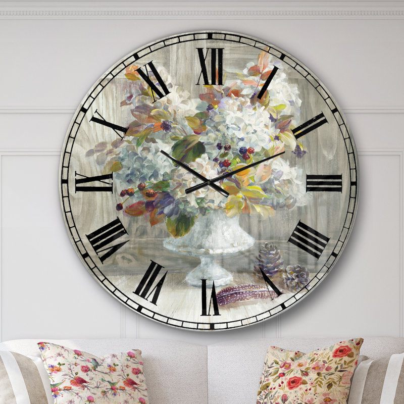 Horloge murale Swigart, Surdimensionné