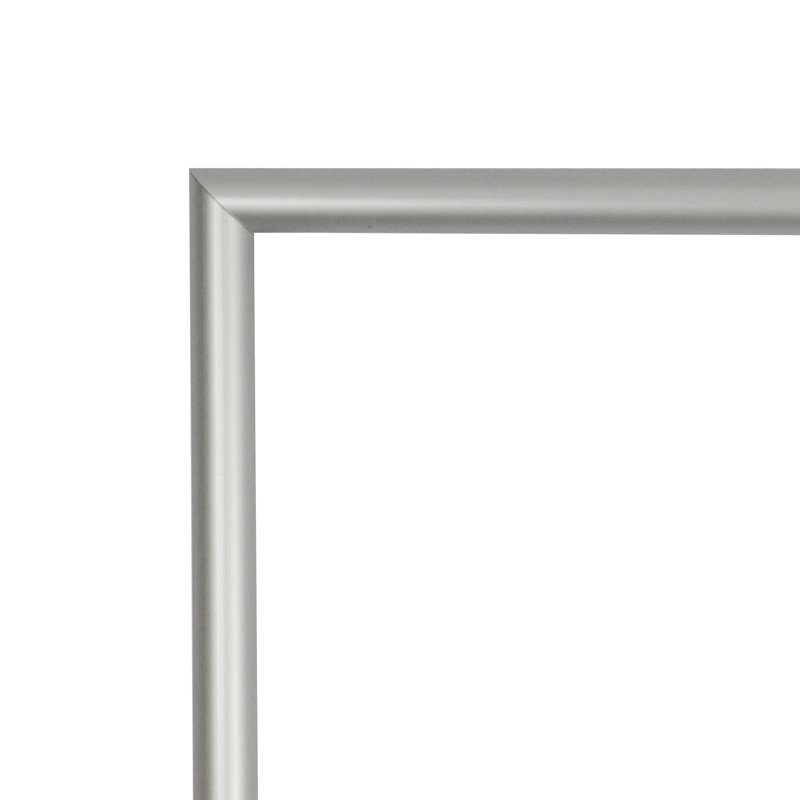 Derosier Metal Flat Wall Mirror, 29.63" H x 64.63" W