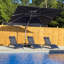 2.75m x3.3m / 2.75m x3.65m Rectangular Cantilever Parasol With Base-1728348349-1638838152