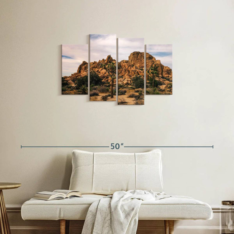 Lynelle Joshua Tree, scène de désert, H 22 po x l 36 po