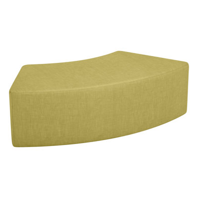 Shapes Series II Modular Collaborative Soft Seating S-Curve Stool with Foam Padded Seat