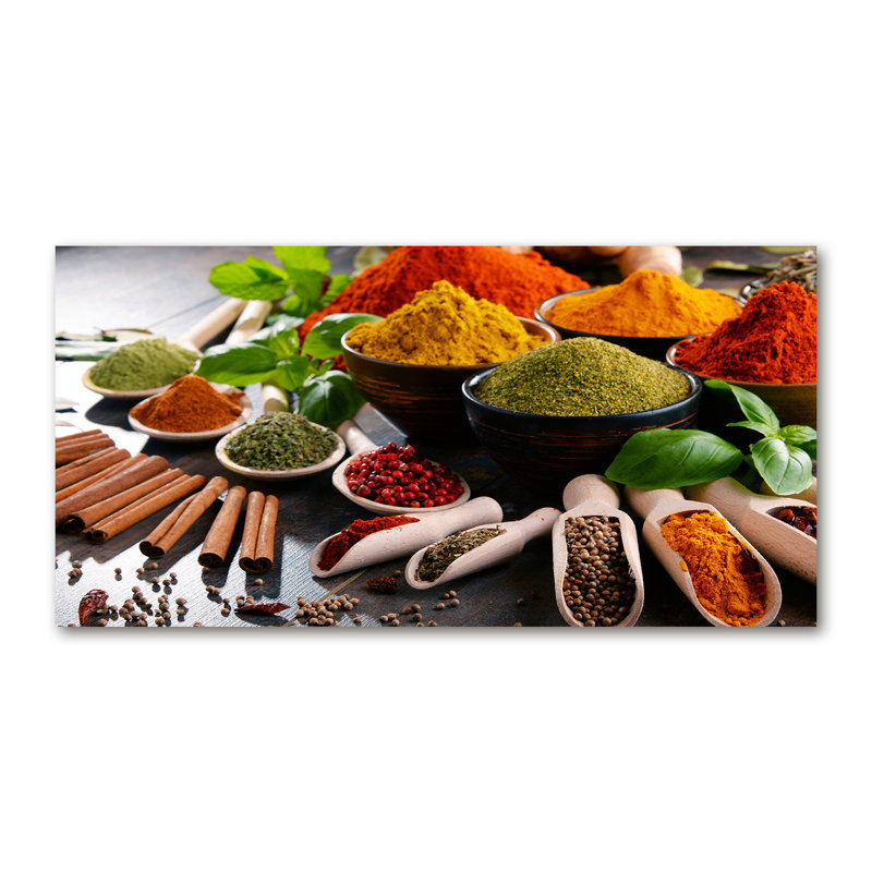 Colourful Spices - Wrapped Canvas Print