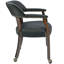 Chaise de salle à manger rembourrée en tissu de style moderne Mid-Century Wexford-345720943-345720942