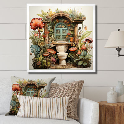 " Toilet Whimsical Wonderland II "