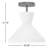 Davana Semi Flush Mount-88045399