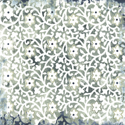 Carrelage fleur en pierre III