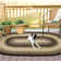  Reversible Braided Rug Washable Indoor/Outdoor Black/Brown Rug