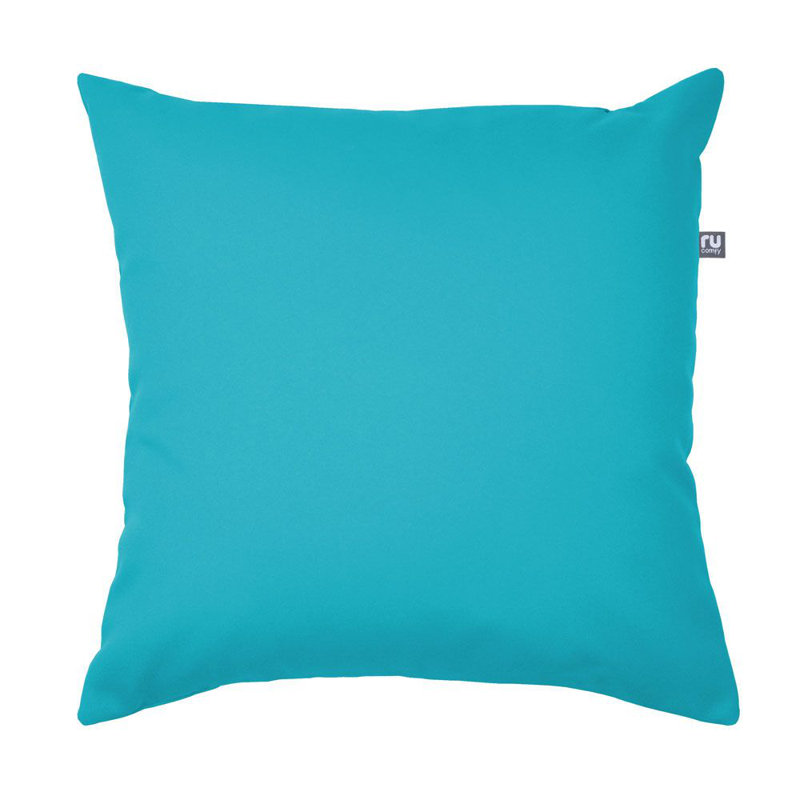 rucomfy Indoor/Outdoor Cushion with Insert Filling - Accessories for Home and Garden Decor Scatter Pillow - Pre Filled with Fibre Inner - Water Resistant - 45 x 45cm