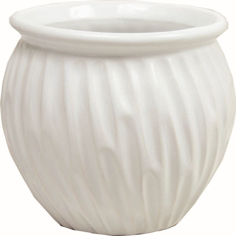 Pot à fleurs Gothart, Blanc