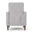 Fauteuil inclinable manuel capitonné à boutons-1752337406